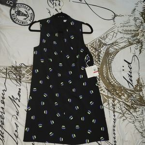 Black Patterned Dress